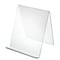 Azar Displays 9"W x 9.5"D x 10.5'H Easel Display. Front Lip: 1.75"H, PK10 515450 - alternate 1
